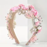 Bohemian Y2K Style Valentine'S Day Flower Hairband - Image 2