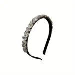 Stainless Steel Geometric Square Leaf Headband