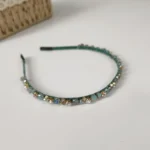 Vintage-Inspired Crystal Diamond Hairband