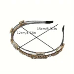 Premium Beautiful Glitter Rhinestone Headband - Image 4