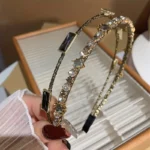 Premium Beautiful Glitter Rhinestone Headband - Image 3