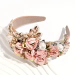 Baroque Large Flower Rhinestone Headband